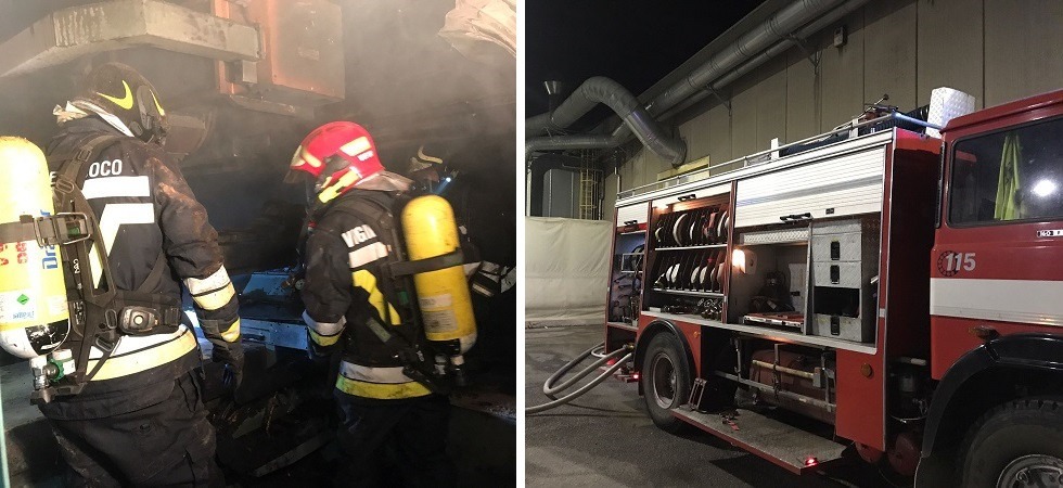 Incendio alla Meccanica del Sarca, un macchinario prende fuoco nel reparto di lavorazione del legno